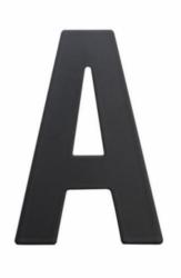 P�smeno A 75mm nalepovacie �ierne