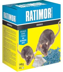 Nvnada RATIMOR Brodifacoum pellets, 140 g, na myi a potkany, granule