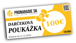 Dar�ekov� pouk�ka v hodnote 100 eur