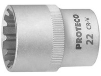 Nstrn hlavica 1/2" SPLINE 16 mm  PROTECO