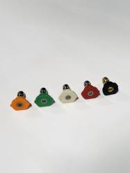 Tryska na vysokotlakov� �isti�, farebn�, 5 ks, na ty�