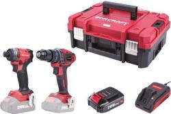 Set Worcraft XCUBE030 ShareSYS Toolbox, uahovk 260 Nm, skrutkova 50 Nm, 2x 2.0 Ah akumu