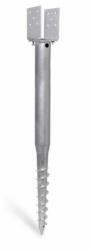 Skrutka zemn nastaviten "U" 100x1000/80-160mm