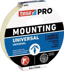 Pska tesa Mounting PRO Universal, montna, obojstrann, lepiaca, 19 mm, L-5 m