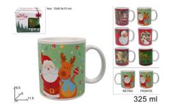 MAKRO - Hrnek vianon 325ml rzne motvy