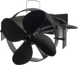 Ventiltor Strend Pro, krbov, s chytom na dymovod a magnetom, pohan teplom, 4-lopatko