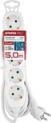 Cable GERMAN socket Strend Pro GER DG-805B 5,00 m, 5 sockets, HU, RO, SRB, CRO