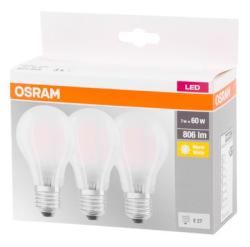 iarovka OSRAM BASIC LED FIL Star (ean9290) CLASS A E27 060, 6,5W/827 2700K non-dim MULTI