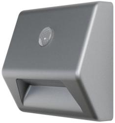 Svietidlo LEDVANCE NIGHTLUX Stair Silver, so senzorom pohybu, 3xAAA, 84x28x73 mm