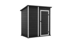 Dom�ek Keter ESSENTIAL 6x4, tmavo-siv�, z�hradn�, 112x184x195 cm