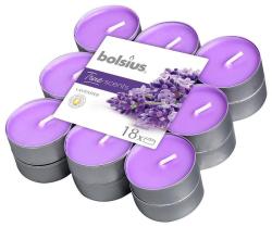 Svie�ky Bolsius Tealight True Scents, �ajov�, vonn�, levandu�a, bal. 18 ks