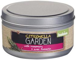 Svie�ka Bolsius Jar Citronella, repelentn�, rozmar�n, v plechovej d�ze