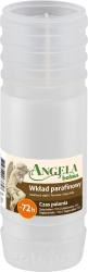 N�pl� Bolsius Angela Light biela, 72 h, 222 g. 50x120 mm, do kahanca, paraf�n
