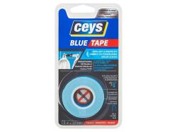 P�ska Ceys Blue tape, obojstrann� p�ska, lepiaca, 1,5 m x 19 mm