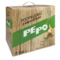 Podpa�ova� PE-PO� drevit� vlna, 150 ks, rozpa�ova� na gril, kachle, krby, pece