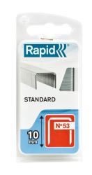 Spony RAPID 53 STANDARD, 10 mm, sponky do sponkovaky, bal. 1080 ks