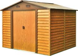 Dom�ek Strend Pro, z�hradn�, plech, hned�, 278x238x215 cm