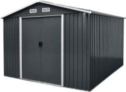 Dom�ek Strend Pro, z�hradn�, plech, antracit, 301x303x214 cm