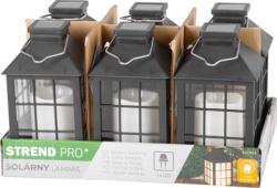 Lamp Strend Pro Garden, solrny, efekt plamea, 10,5x10,5x19 cm, Sellbox 6 ks