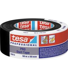 P�ska tesa� PRO Duct tape, 50 mm, L-50 m, textiln�, �ierna