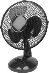 Ventiltor Strend Pro, stolov, ierny, 23 cm, 25 W
