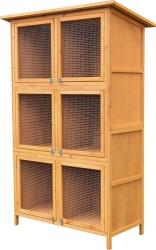 Kr�lik�re� Strend Pro, so strechou, 116x60x180 cm