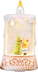 Lamp� MagicHome Vianoce, Santa so strom�ekom, plast, 1xLED tepl� biela, 8x4x15 cm, 2xAAA