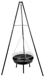 Gril Strend Pro Bavarian, BBQ, na dreven� uhlie, nastavite�n� gril.v��ka 320-660/1500 mm
