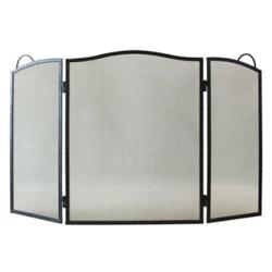 Z�stena FS1, 60x95 cm, �ierna, clona ku krbu