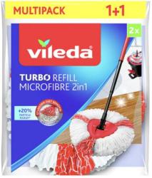 Hlavica na mop Vileda TURBO 2v1, 1+1 zadarmo, n�hradn� handra
