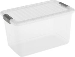 Box KIS W Box M, 30L, priesvitn, 30x49x29 cm, s vekom