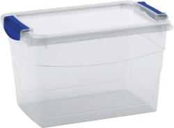 Box s vekom KIS Omni Latch S, 16L, priesvitn, 26x39x24 cm