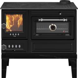 Spor�k 6020-U AURA L, 9kW, prav�, �ierny, 900x560x770mm