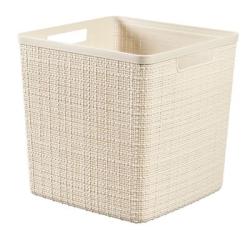 K Curver JUTE CUBE, 17 lit., bov, 28x28x27 cm