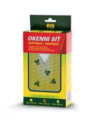 Sie� proti hmyzu a kom�rom, 150x130 cm, na okno, biela