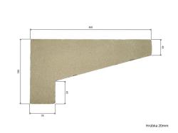 �amot 19 x 36 x 4,5 x 6,5 x 8 x 2