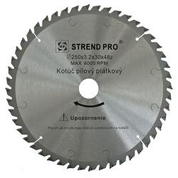 Kot�� Strend Pro SuperSaw NWP 250x3,2x30 40T, na drevo, p�lov�, SK pl�tky