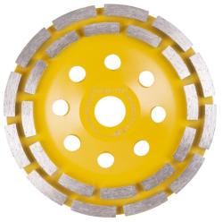 Kot�� Strend Pro CGW11, 150 mm, 2rowsCup, br�sny, diamantov�, na bet�n, dvojradov�