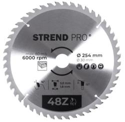 Kot Strend Pro TCT 254x3.0x30/20 mm 48T, na drevo, plov, SK pltky