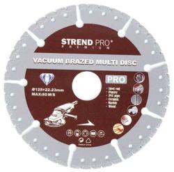 Kot Strend Pro Premium, Vacuum brazed, 115 mm, diamantov, rezn, multi