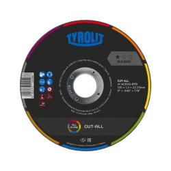 Kotuc Tyrolit 115x1,0mm, 41C, AC60Q-BFB, Universal, CUT-ALL, Basic *