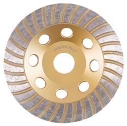 Kot�� Strend Pro CGW26, 125 mm, TurboCup, br�sny, le�tiaci, diamantov�, na bet�n
