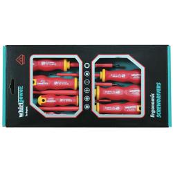Sada skrutkova�ov Whirlpower� 102-306, elektrik�rska, 6 dielna, VDE 1000, Ergonomic