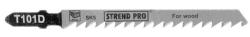 List do priamo�iarej p�ly Strend Pro T101D 100 mm, 6z, na drevo, bal. 5 ks