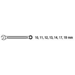 Sada k���ov HONITON 1507HGCWH2E 7 dielna, o�koploch�, ra��ov�