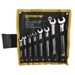 Sada k���ov Strend Pro HR31583 o�koploch�, 8 dielna, Cr-V, 8-19 mm