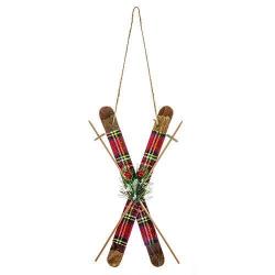 Dekorcia MagicHome Vianoce, Lye, erven, 30 cm