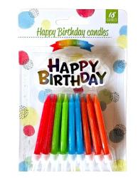 MAKRO - Svieky tortov 18ks Color