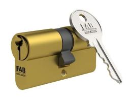 Vloka cylindrick FAB HOME 1.00*/D 30+35, 3 ke, stavebn, mosadz
