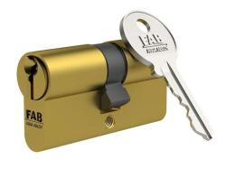 Vloka cylindrick FAB HOME 2.00**/D 30+35, 3 ke, stavebn, leten mosadz